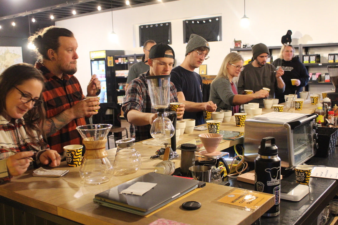 COFFEE 101 CLASS (SEP 28TH @ NOON)